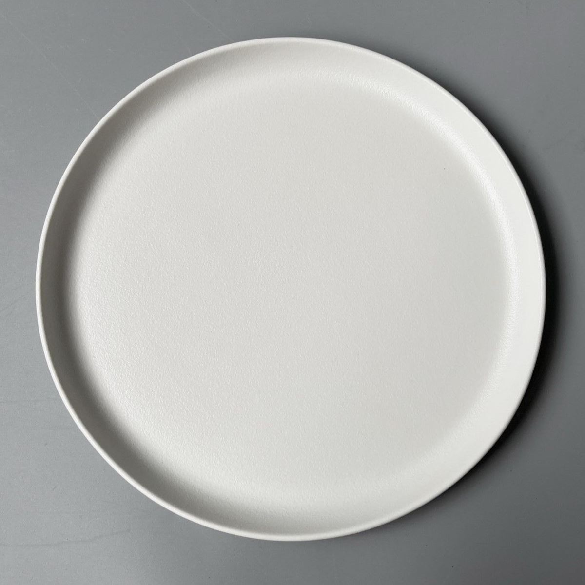 Assiette ronde blanche 'King'