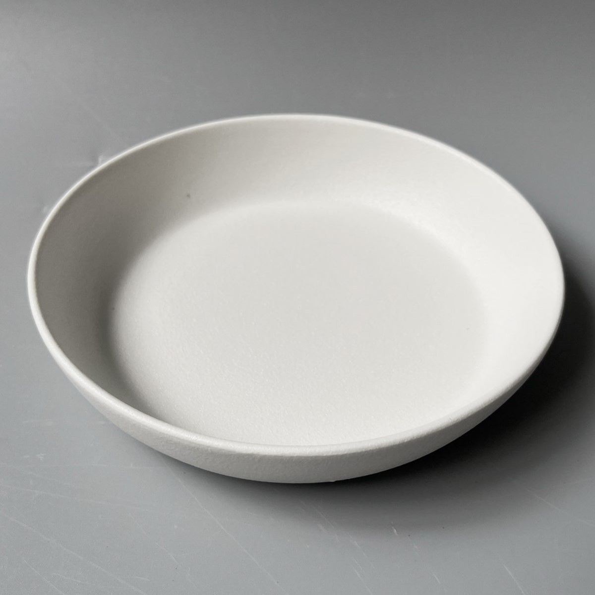 Rond wit diep bord 'King'