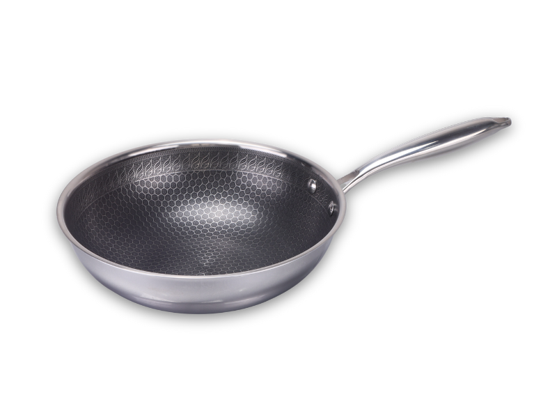 WOK - 3PLIS+REVETEMENT NID D'ABEILLE - 28CM