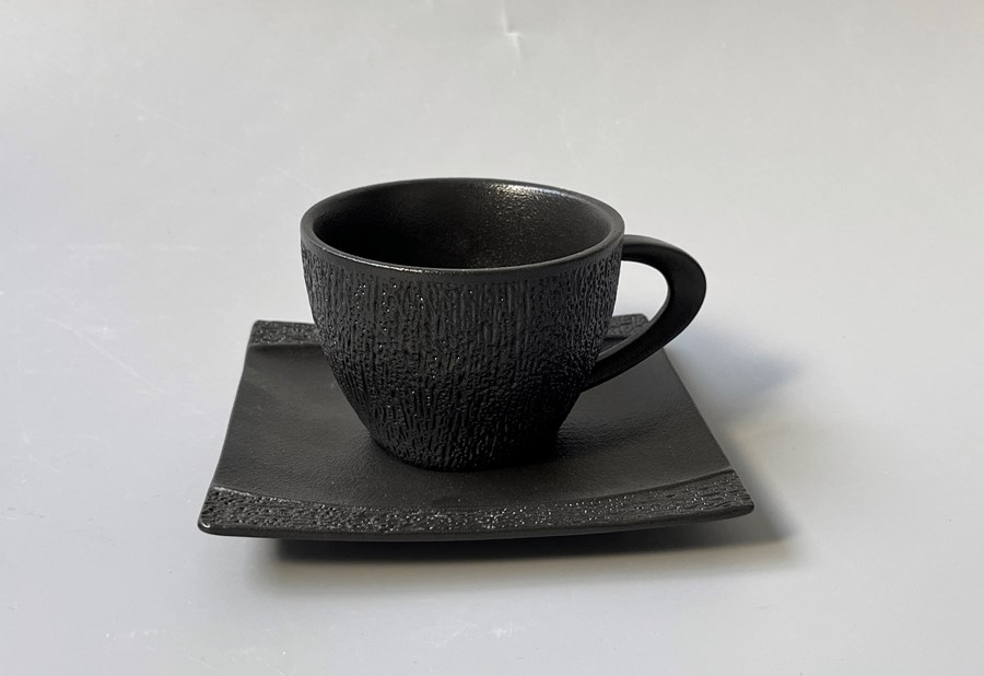Vaisselle Noire Matte 